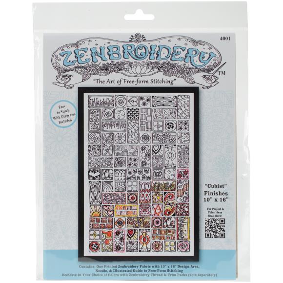 Zenbroidery Embroidery "Cubist"