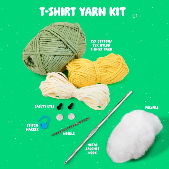 Bucilla Amigurumi Kit - Dino Crochet Kit