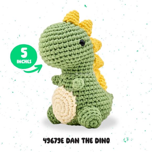 Bucilla Amigurumi Kit - Dino Crochet Kit
