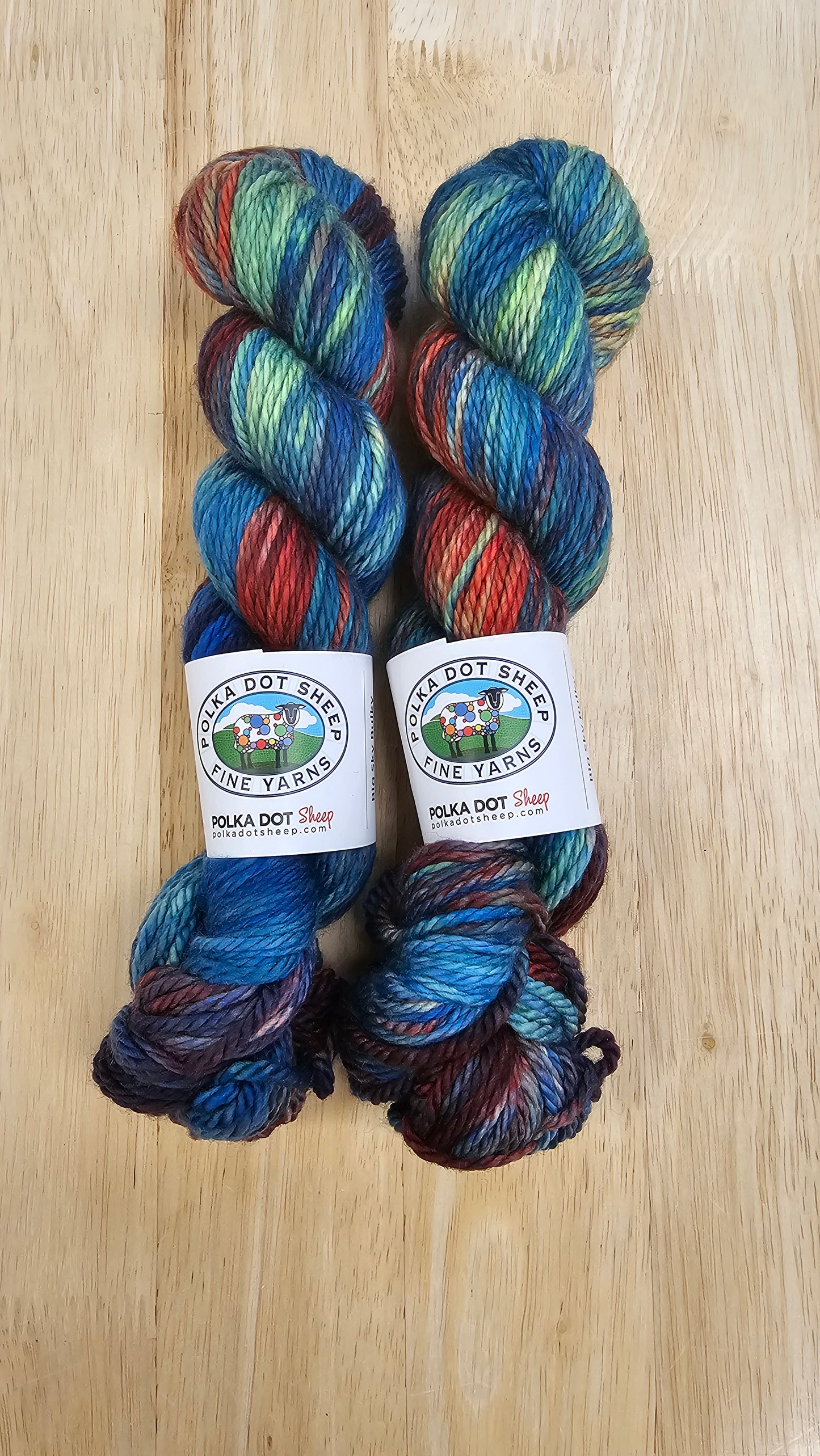 Big Sky Bulky Weight - Polka Dot Sheep