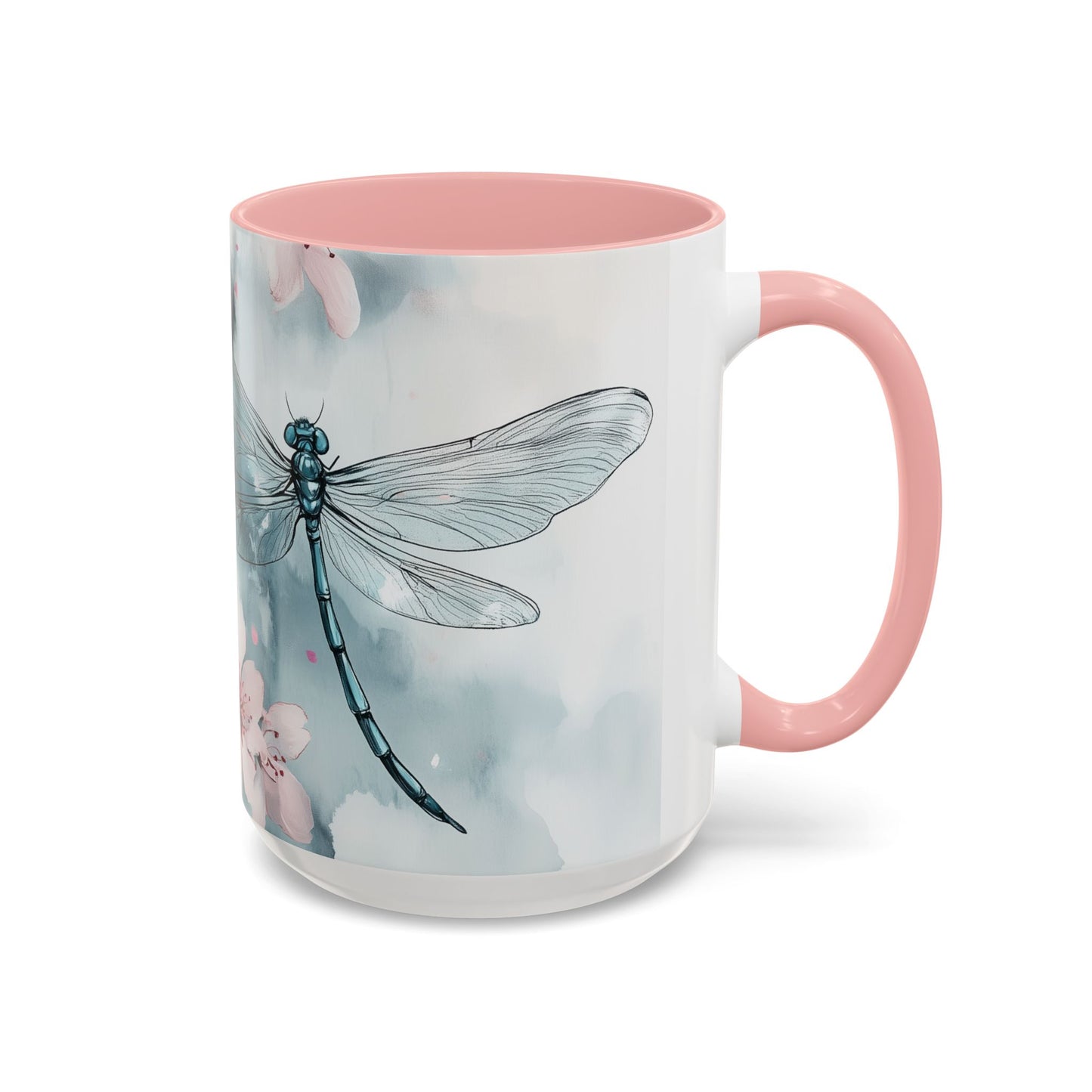 Mug - Dragonfly Cherry Blossoms