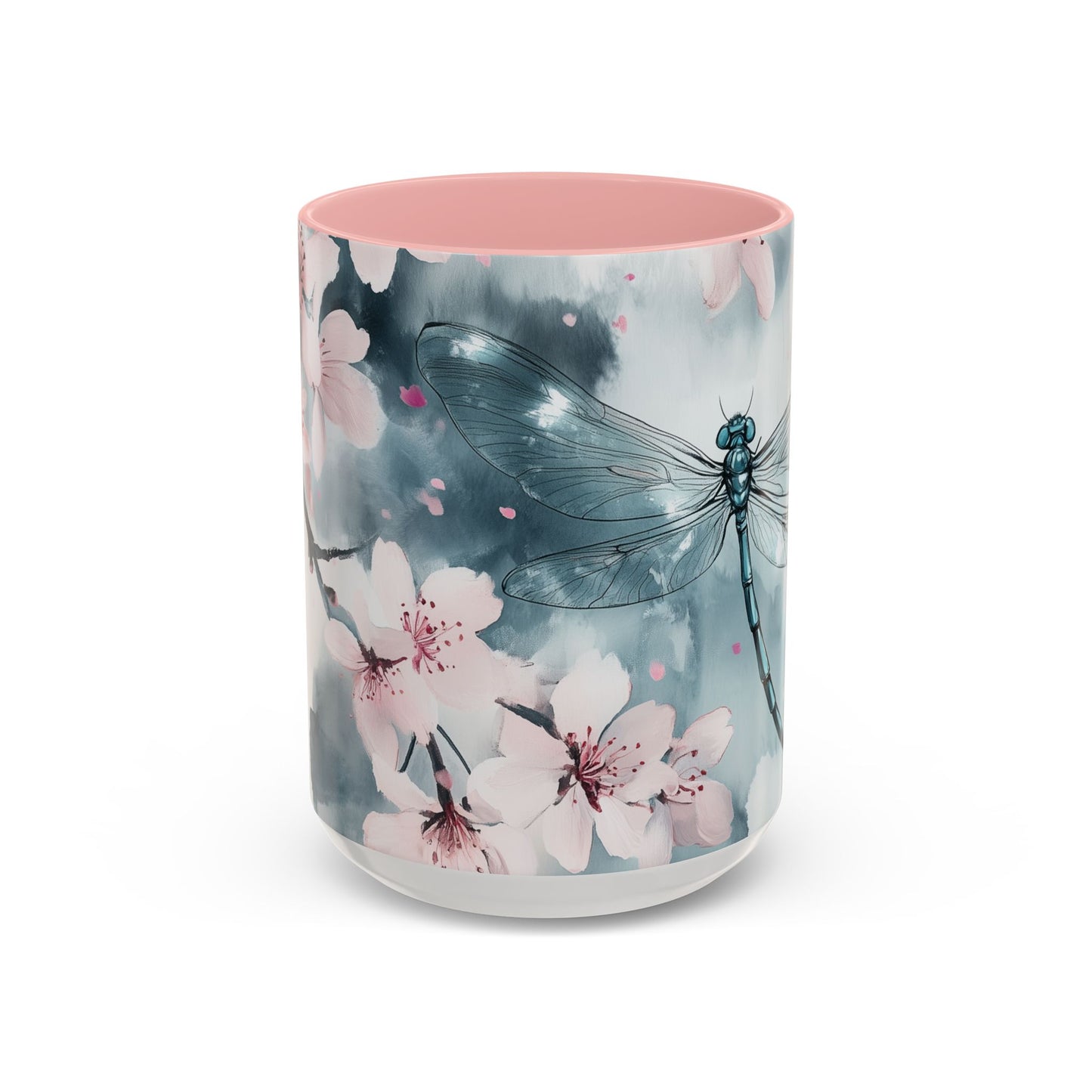Mug - Dragonfly Cherry Blossoms