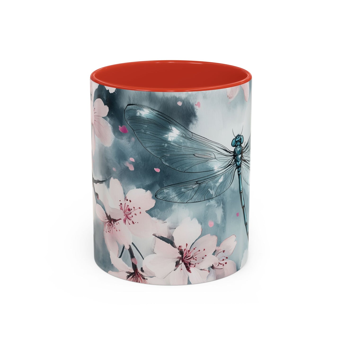 Mug - Dragonfly Cherry Blossoms