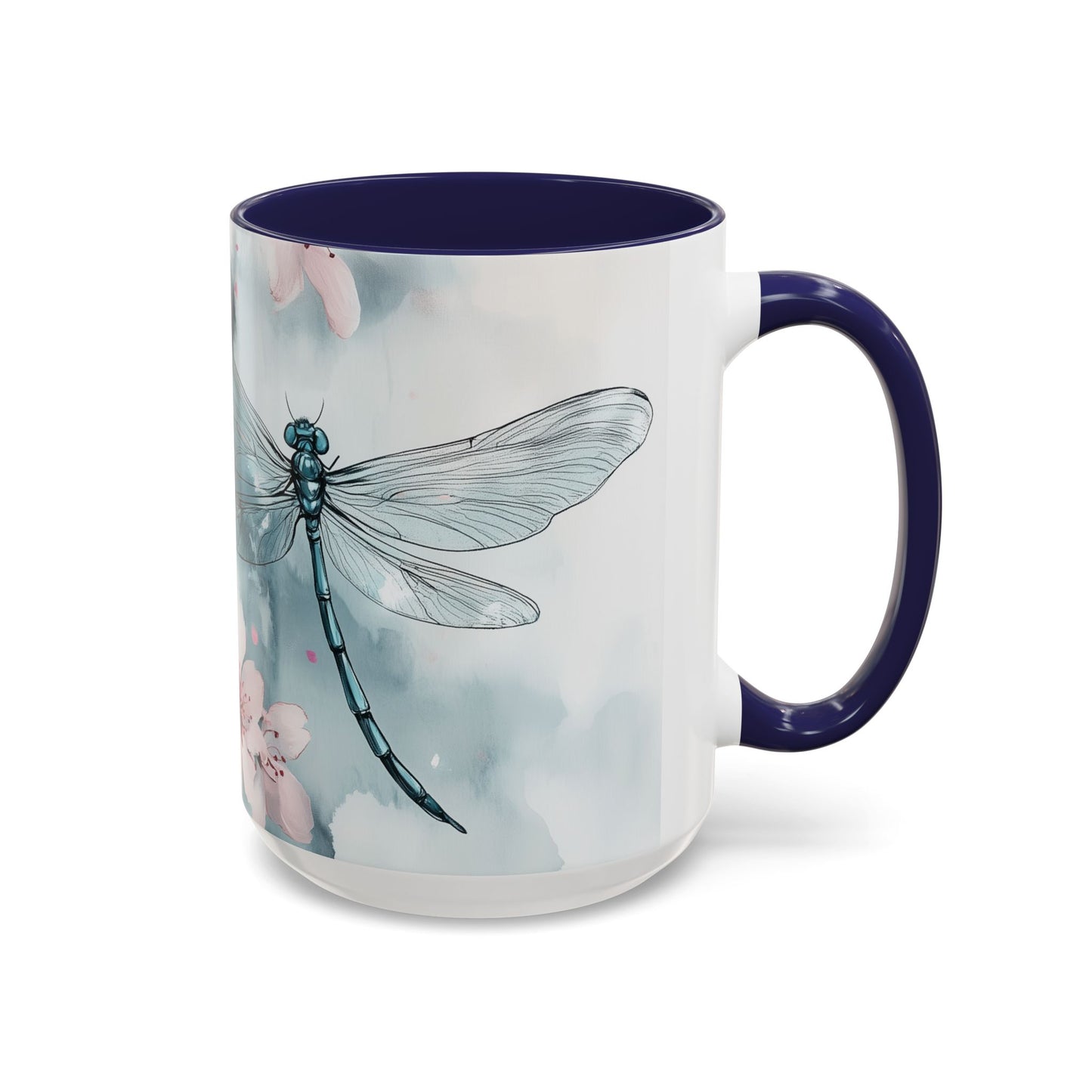 Mug - Dragonfly Cherry Blossoms