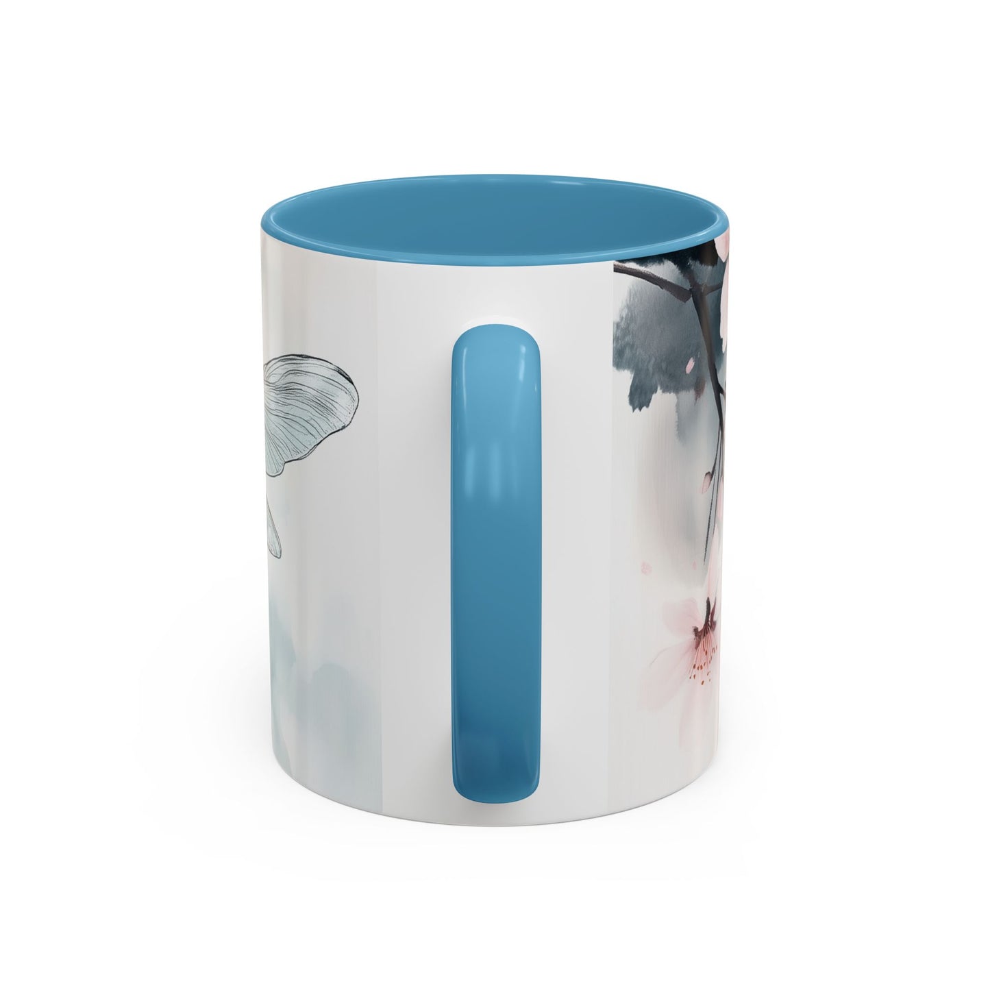 Mug - Dragonfly Cherry Blossoms
