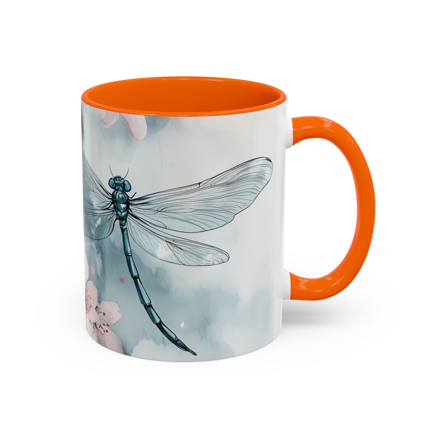 Mug - Dragonfly Cherry Blossoms