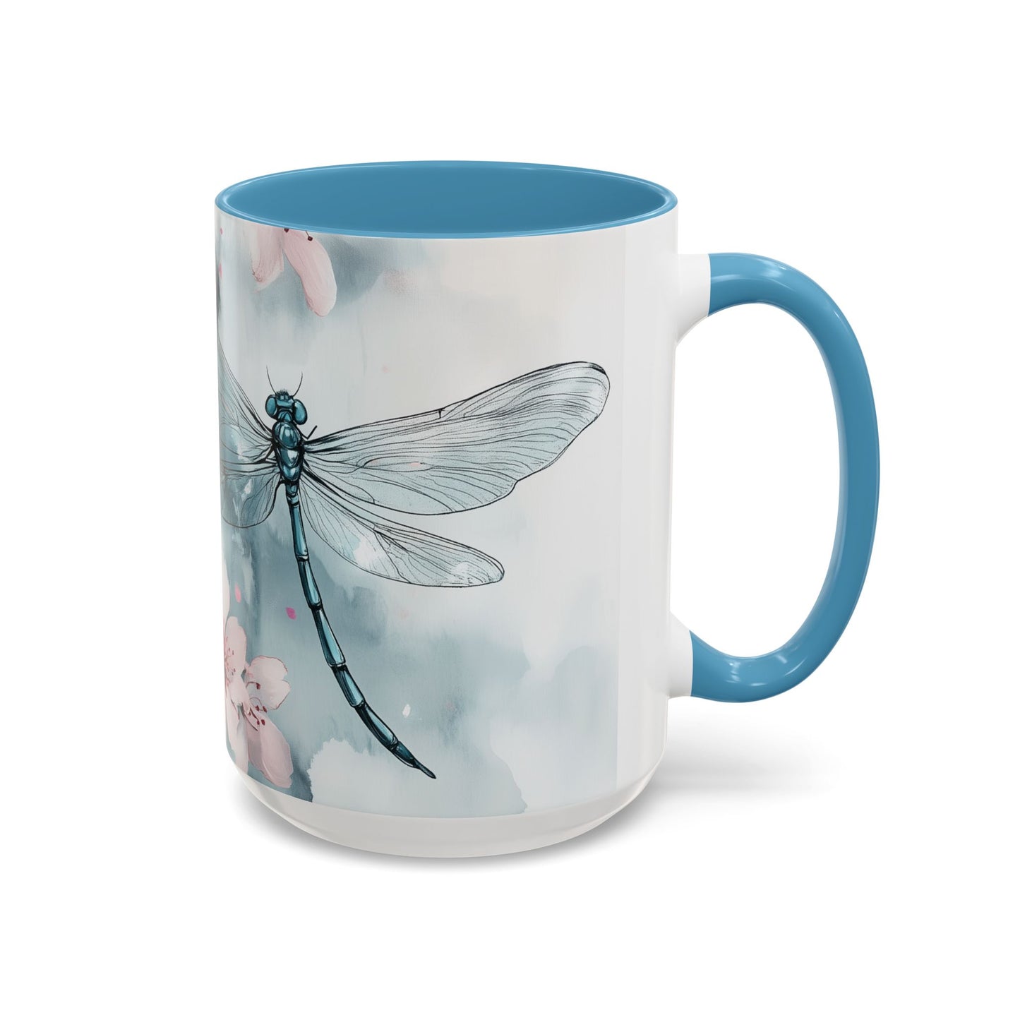 Mug - Dragonfly Cherry Blossoms