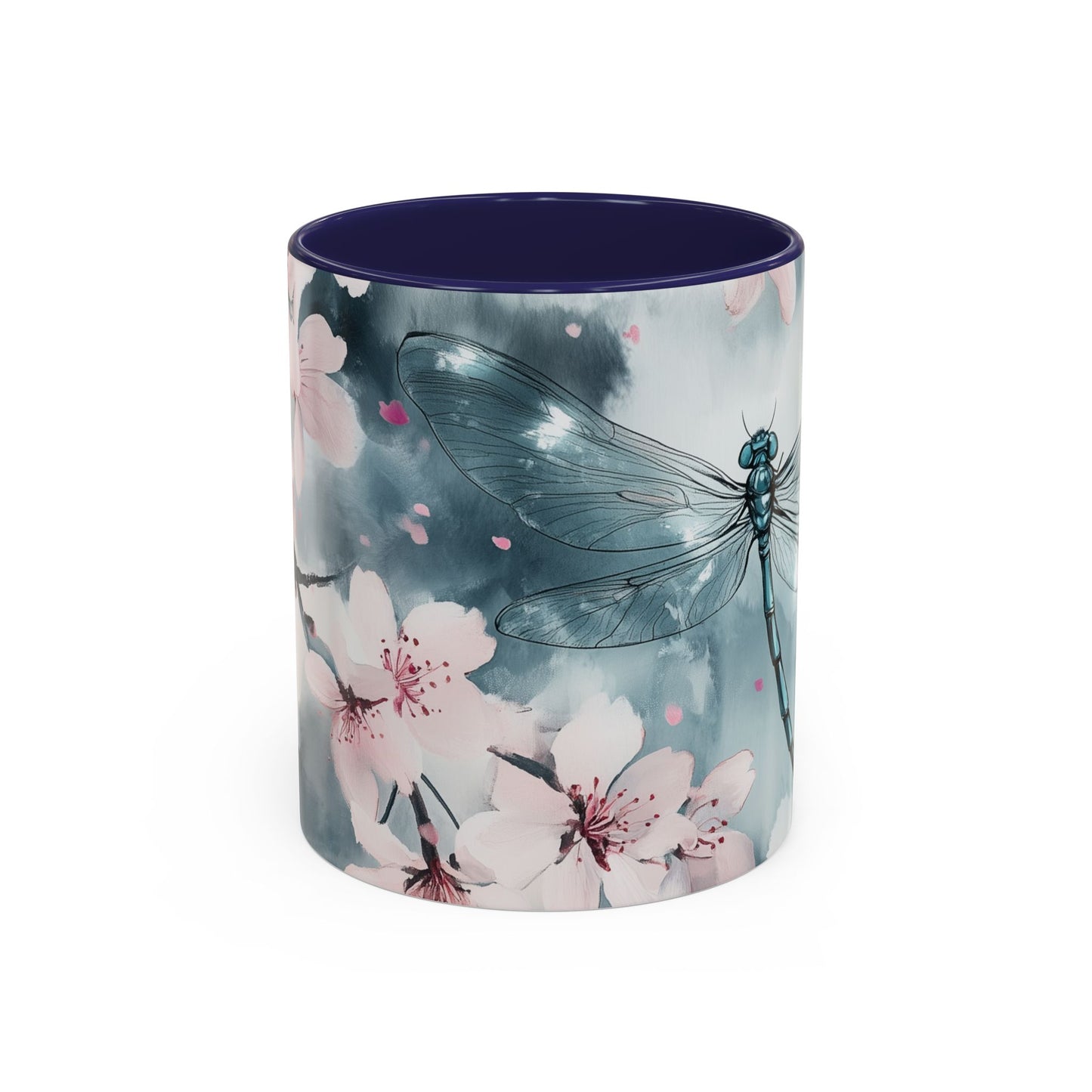 Mug - Dragonfly Cherry Blossoms