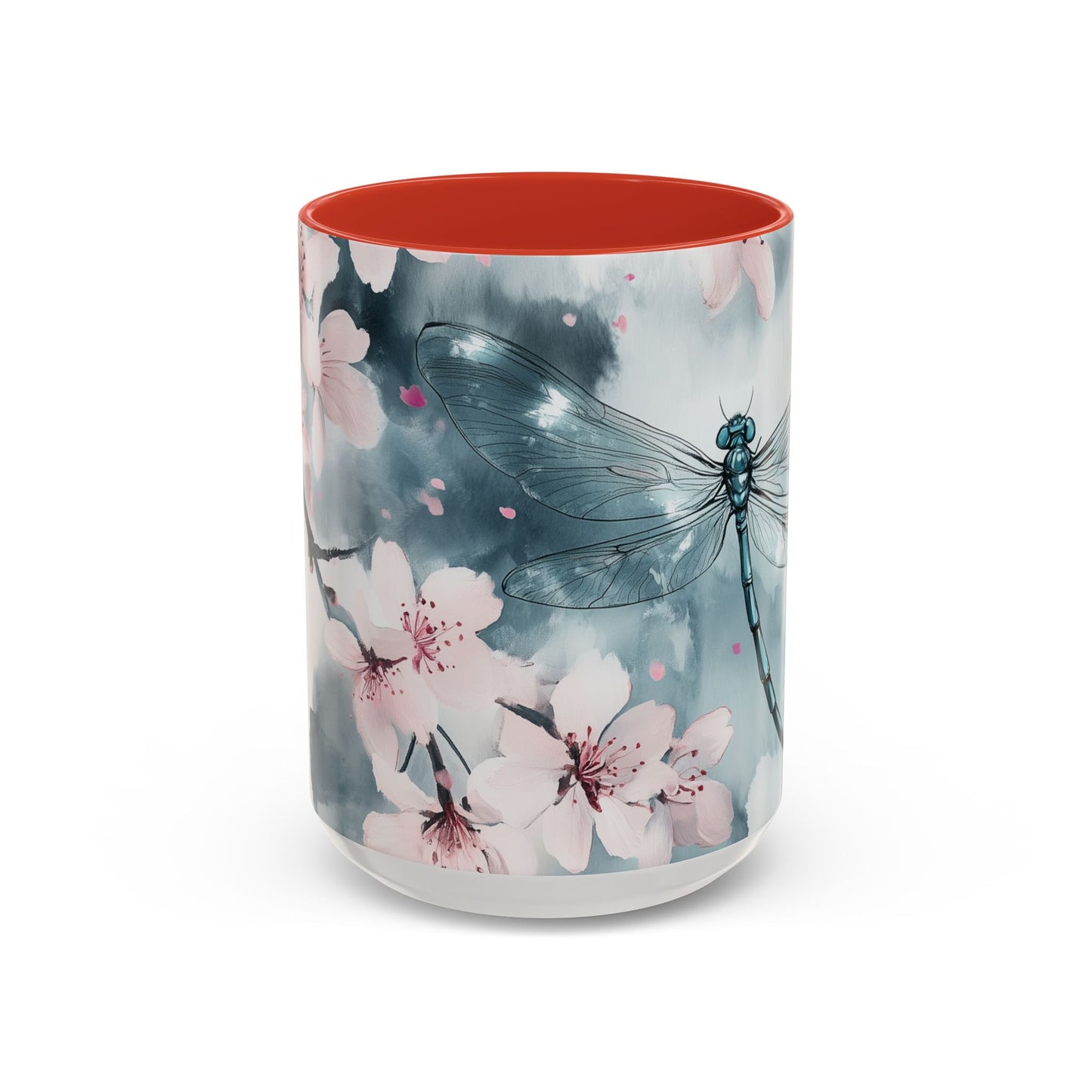 Mug - Dragonfly Cherry Blossoms