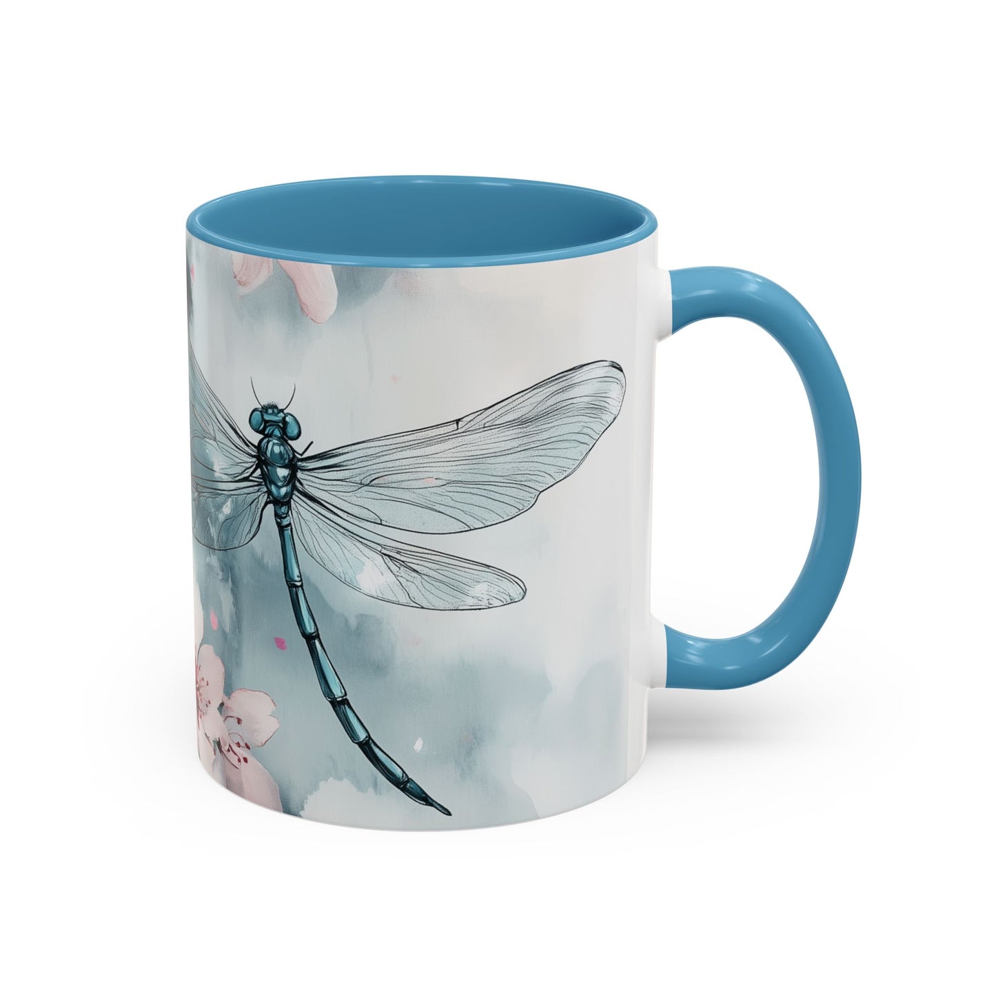 Mug - Dragonfly Cherry Blossoms