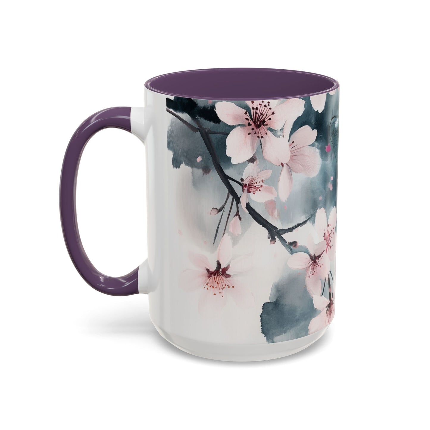 Mug - Dragonfly Cherry Blossoms