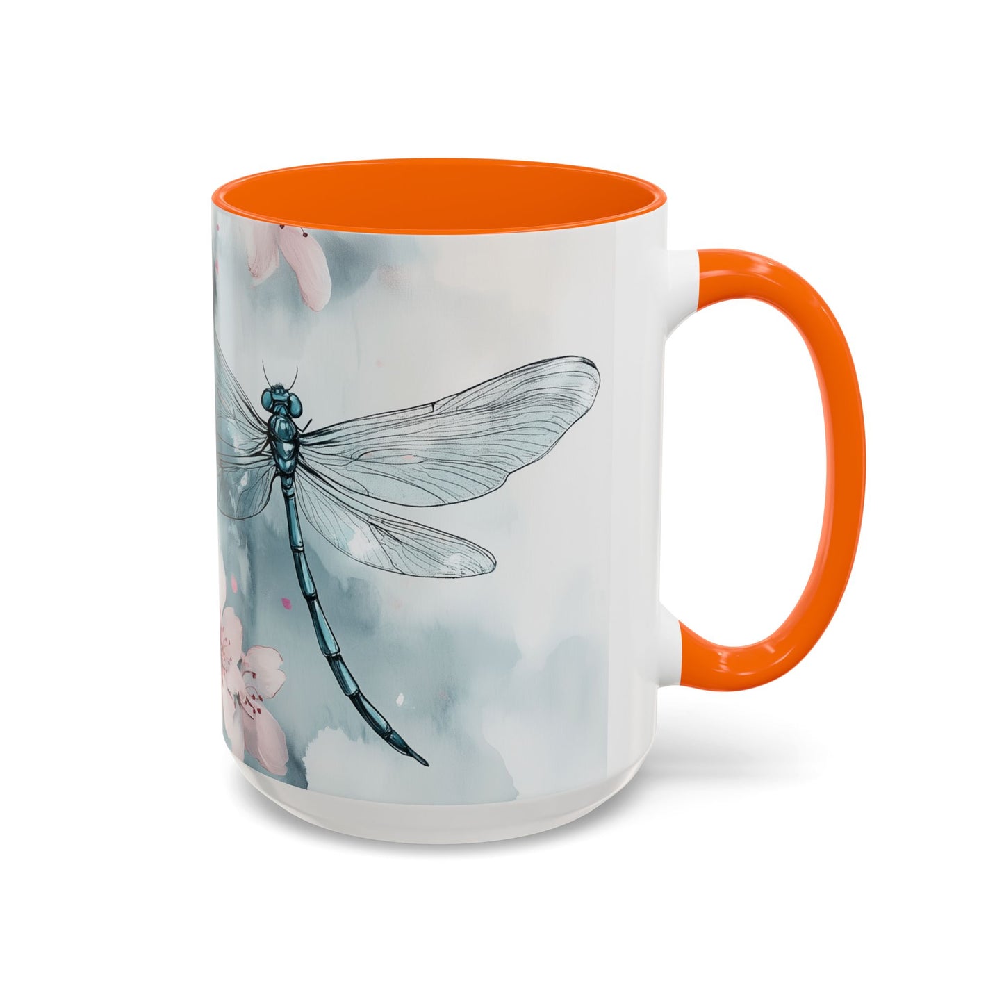 Mug - Dragonfly Cherry Blossoms