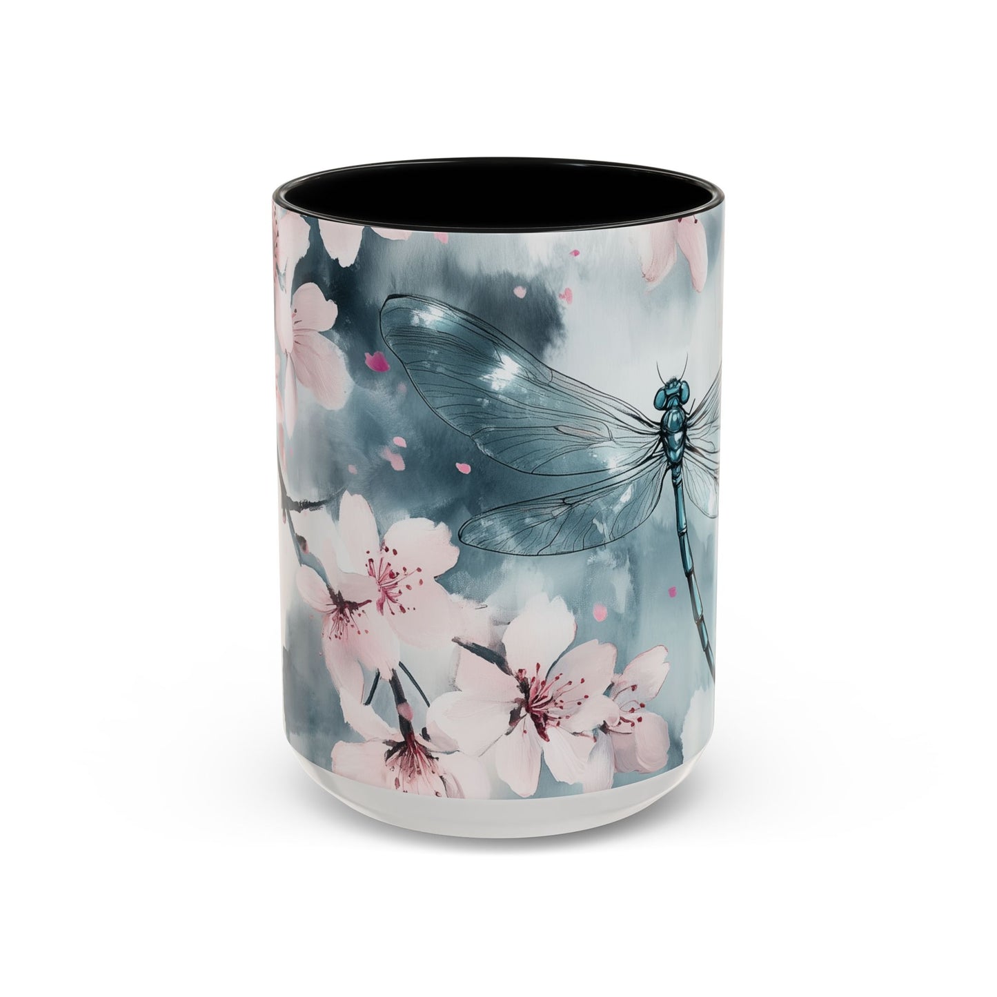 Mug - Dragonfly Cherry Blossoms