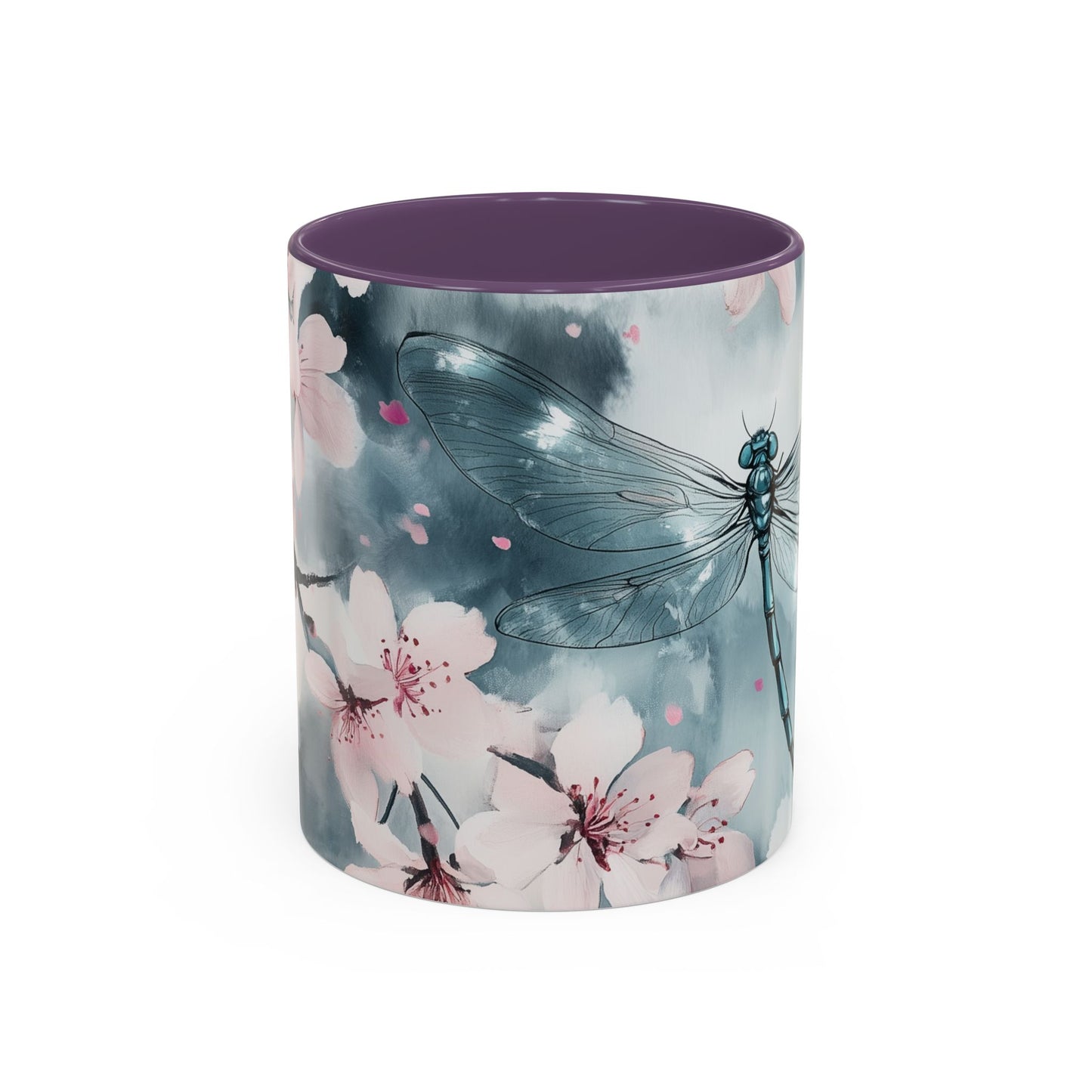 Mug - Dragonfly Cherry Blossoms