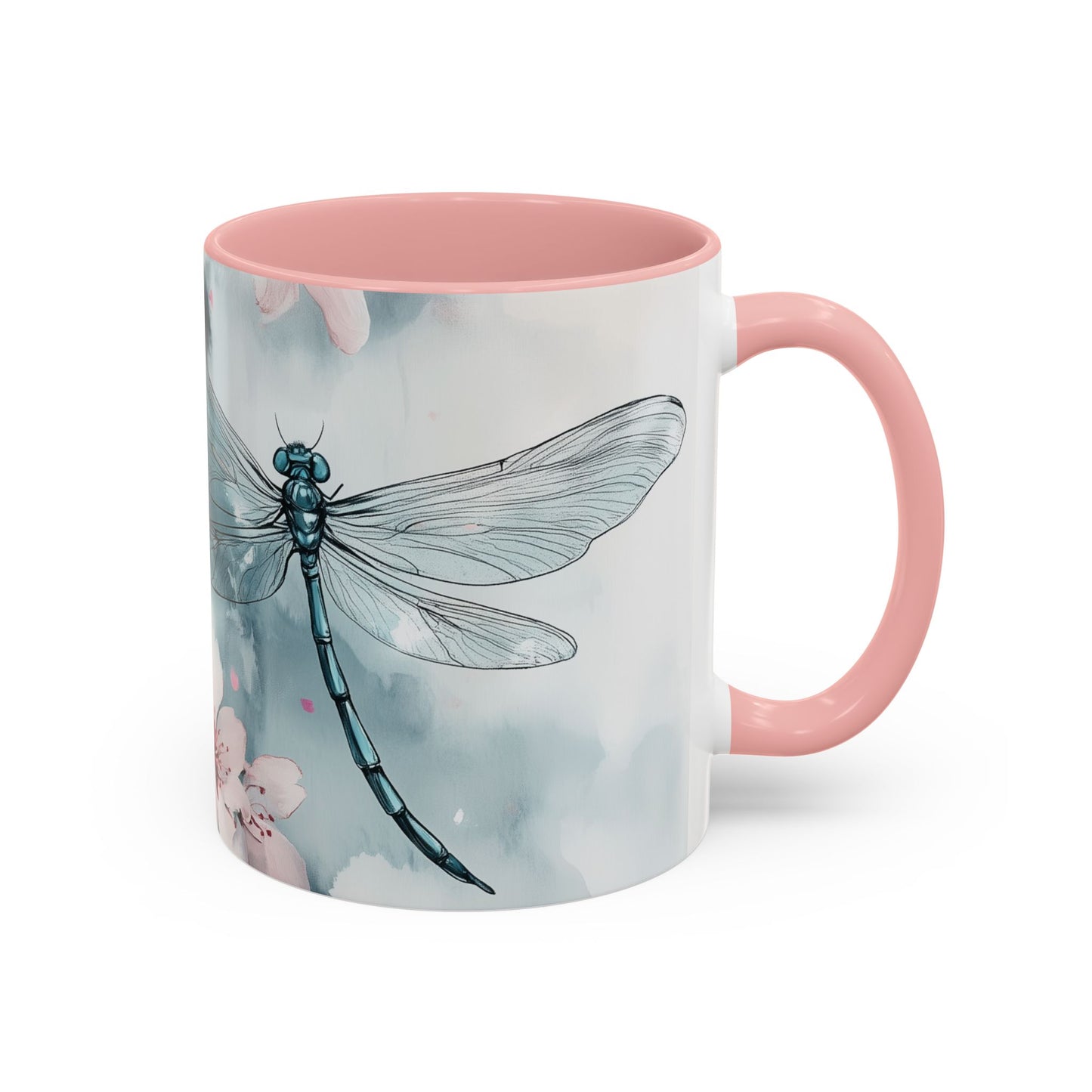 Mug - Dragonfly Cherry Blossoms