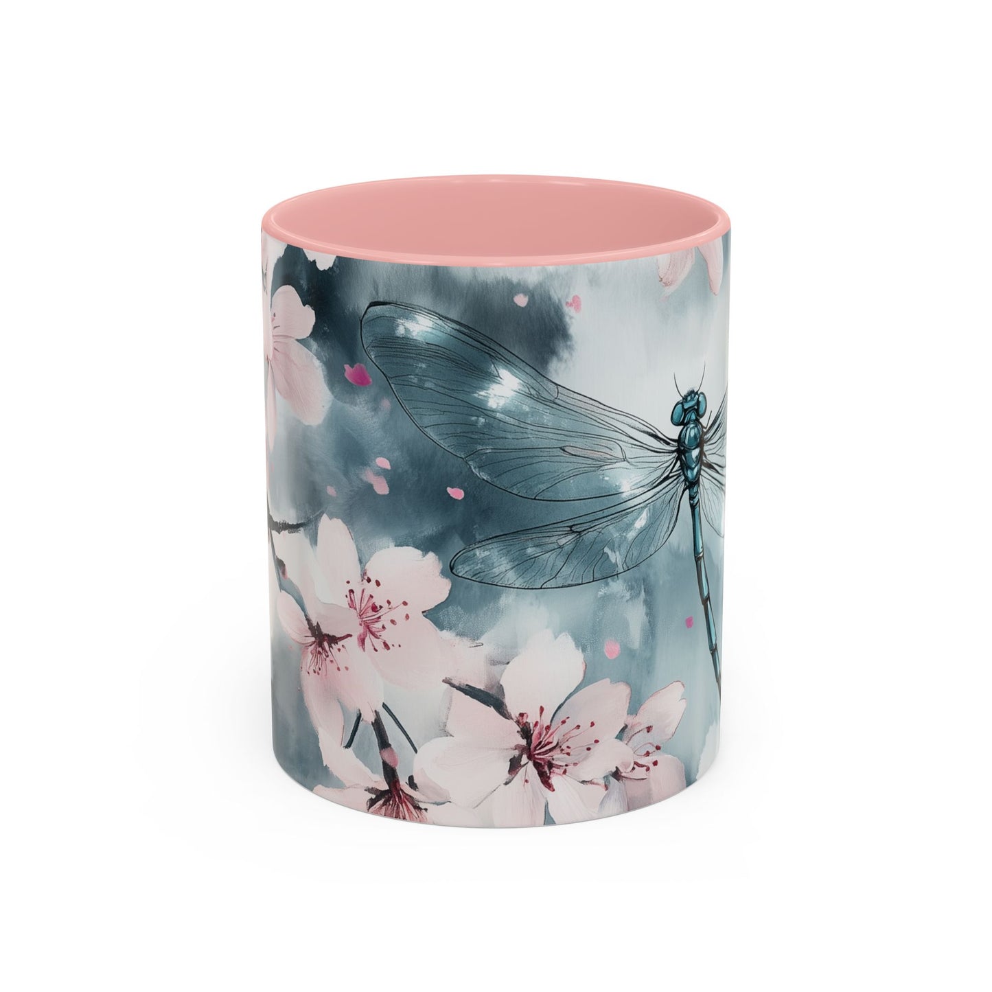 Mug - Dragonfly Cherry Blossoms