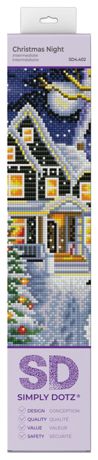 Diamond Dotz Simply Dotz Diamond Art Kit 9.9"X13.8" - Christmas Night