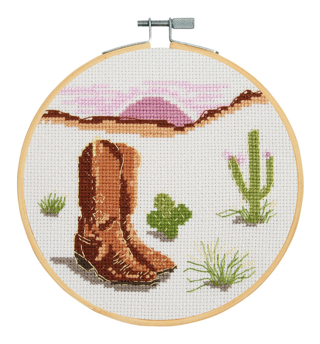 DMC Counted Cross Stitch Kit - Boots
