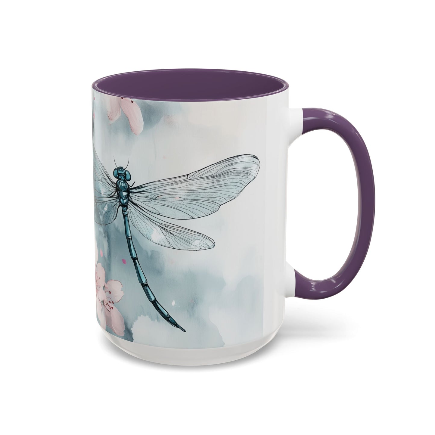 Mug - Dragonfly Cherry Blossoms