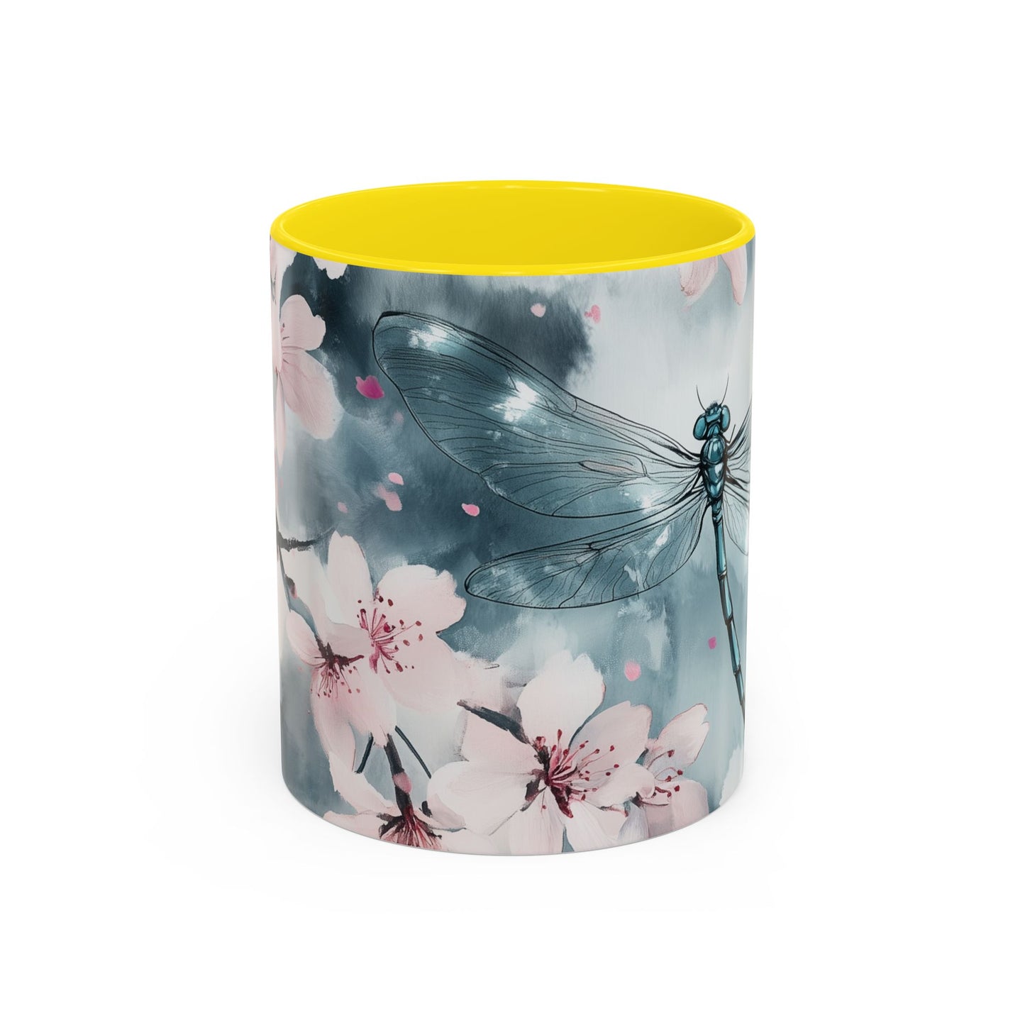 Mug - Dragonfly Cherry Blossoms