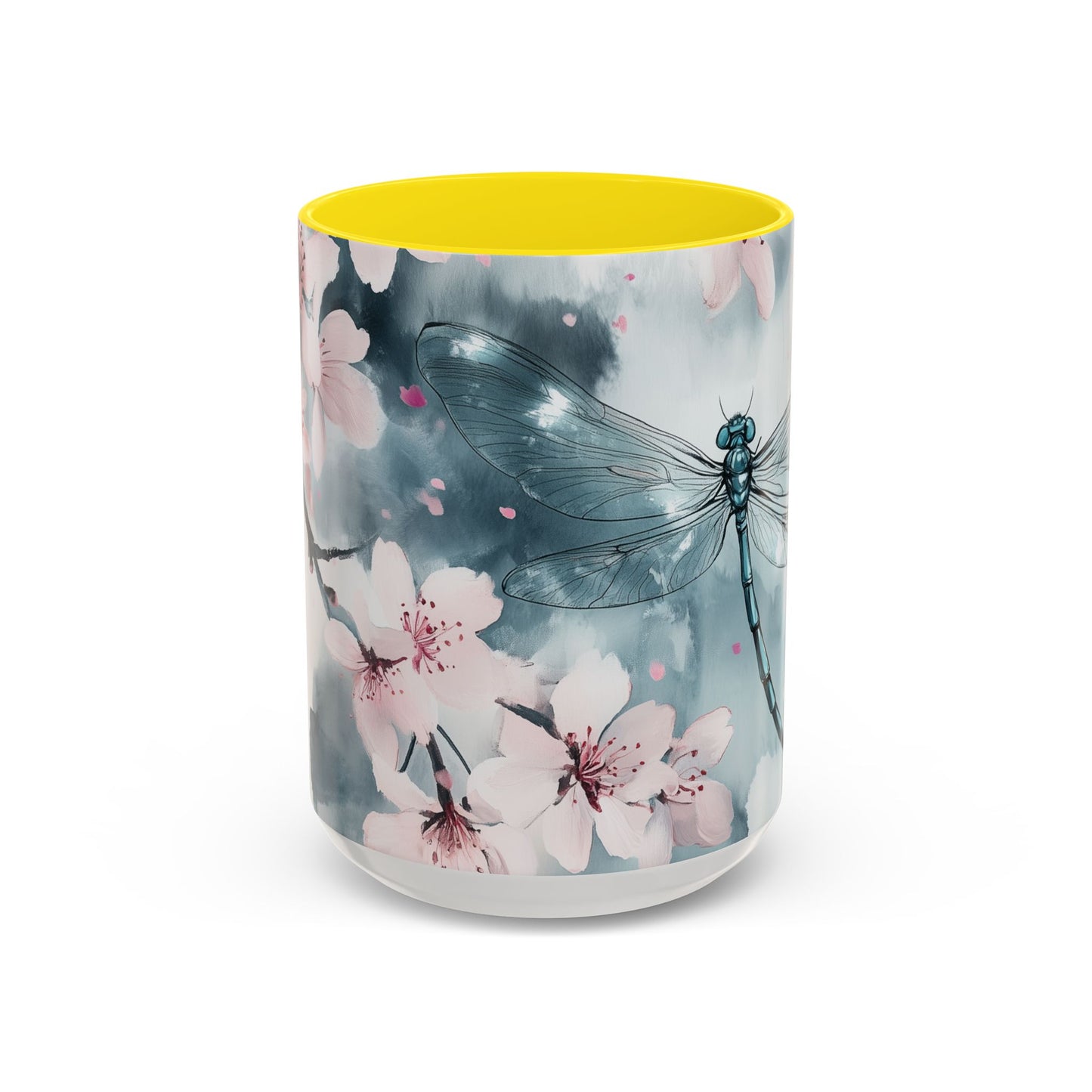 Mug - Dragonfly Cherry Blossoms