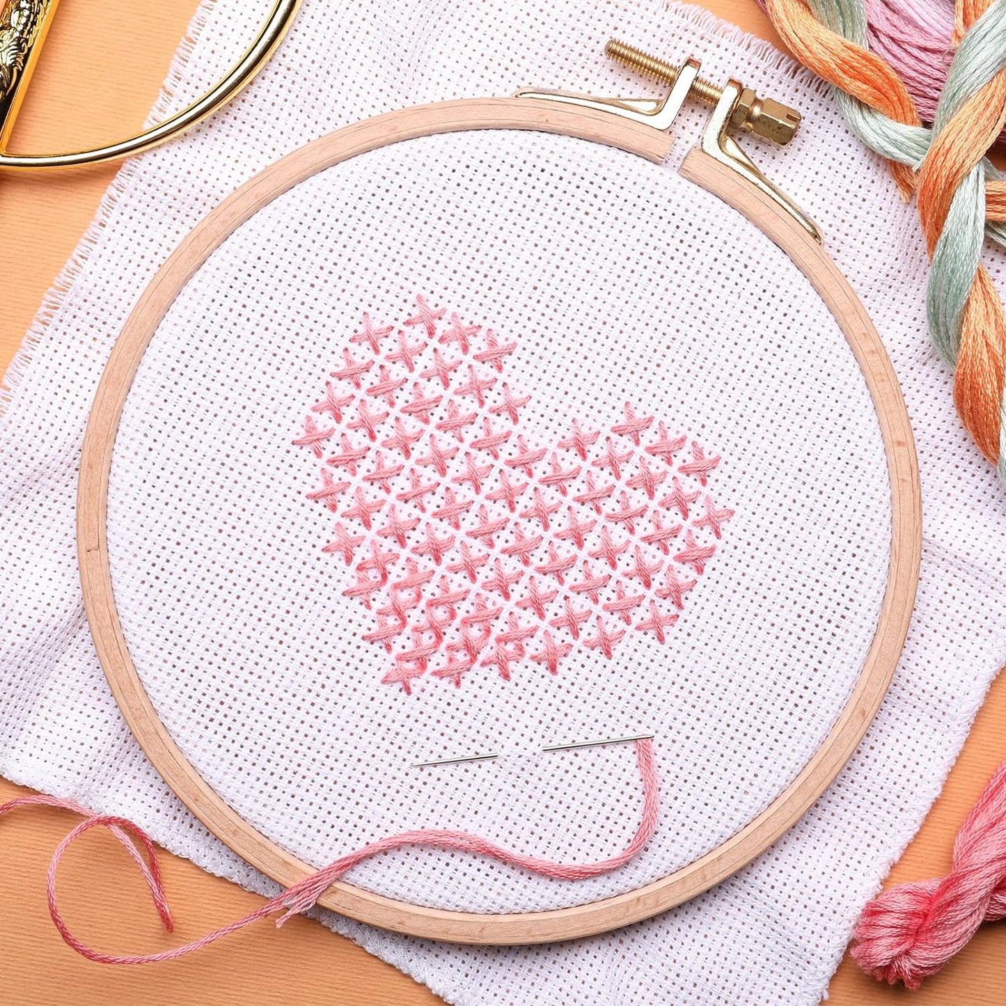 Aida Cloth 14 Count White 12" x 18"