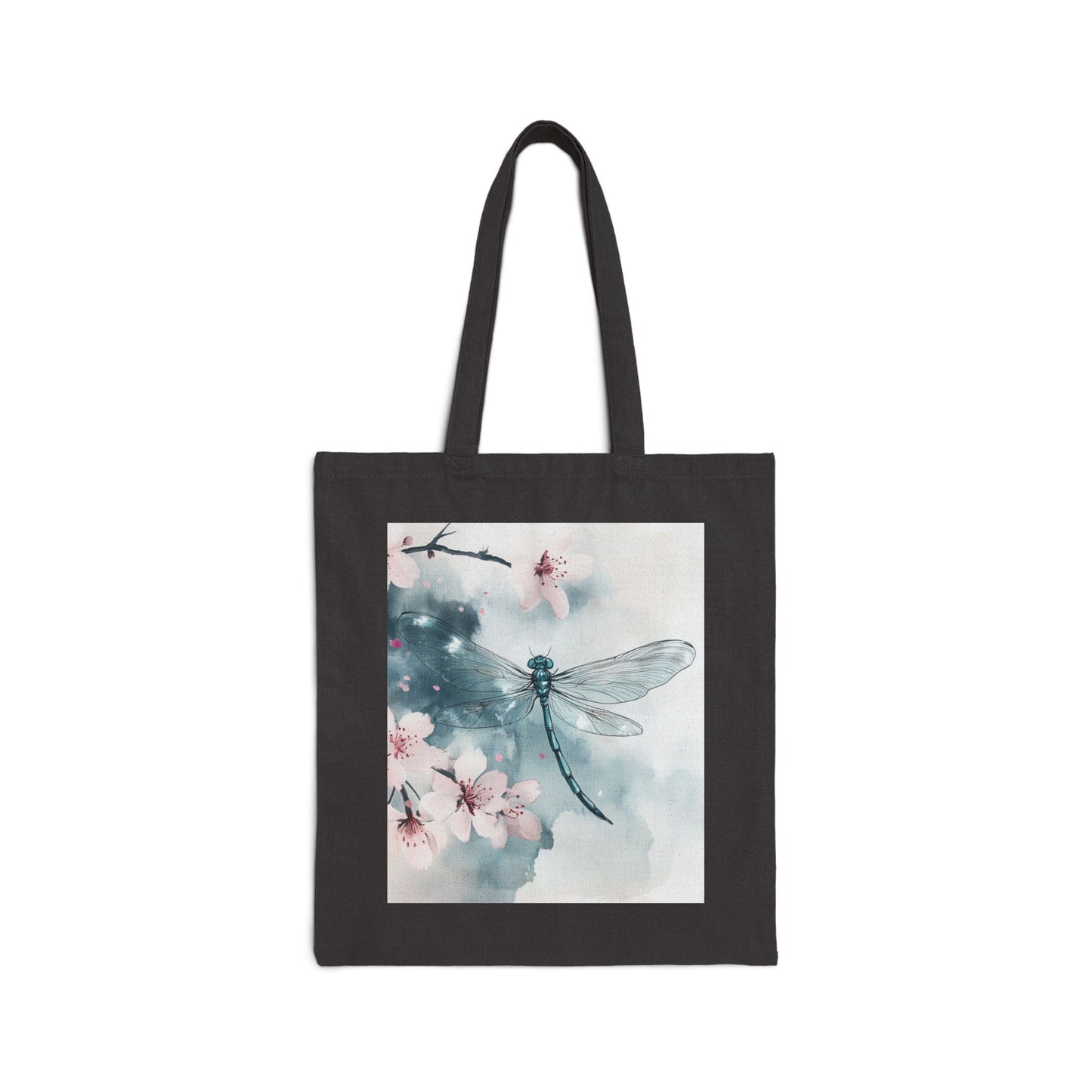 Tote - Dragonfly Cherry Blossoms