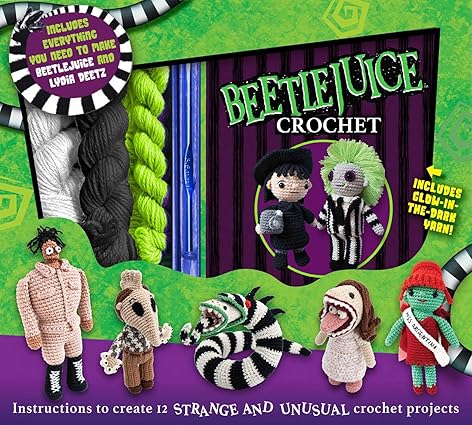 Beetlejuice Crochet Kit