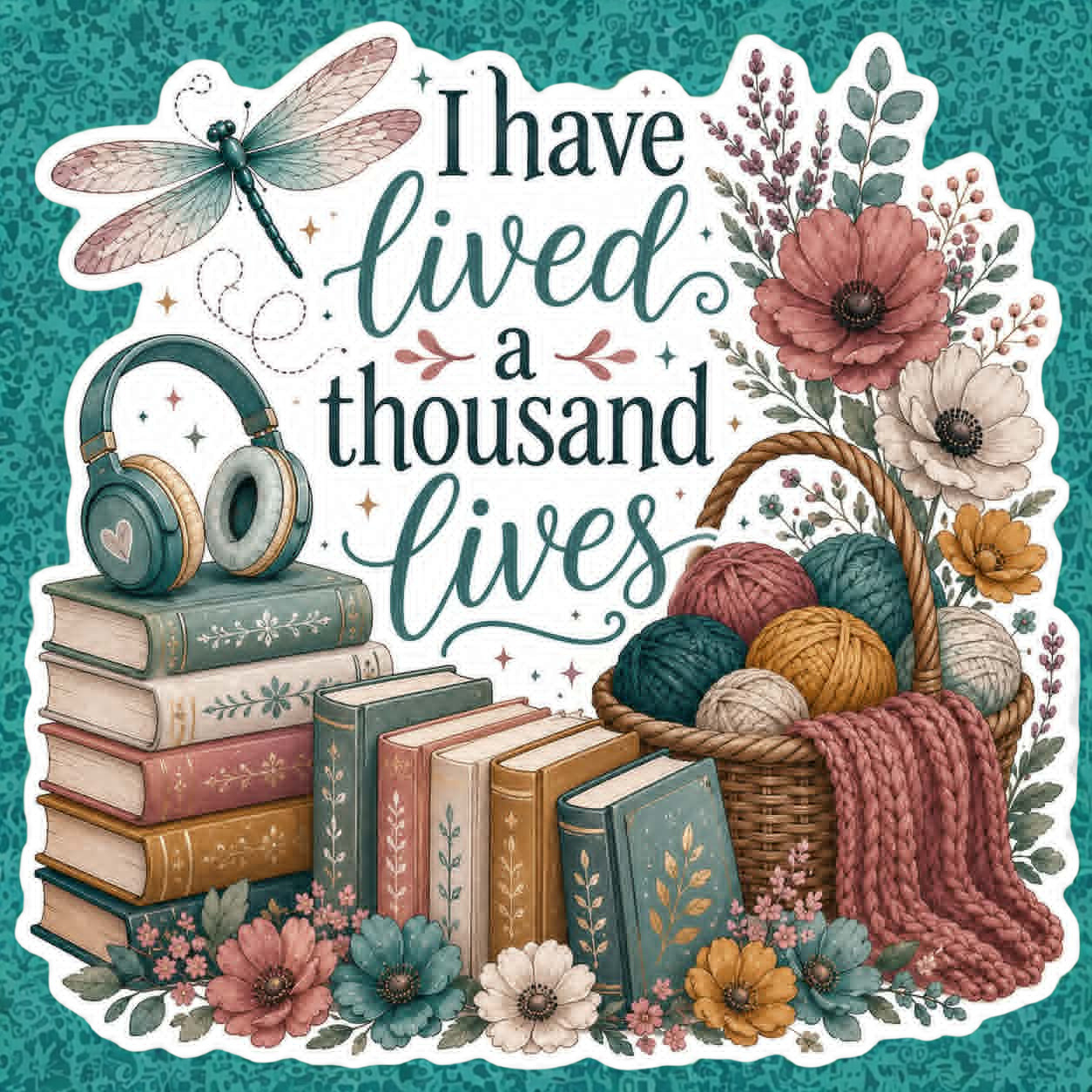 Sticker - I Have Lived a Thousand Lives - TDC