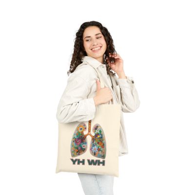 Tote - YH WH - Yah Wah - Floral Lungs