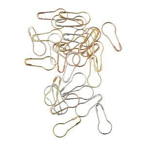 Stitch Markers - Metallic Locking