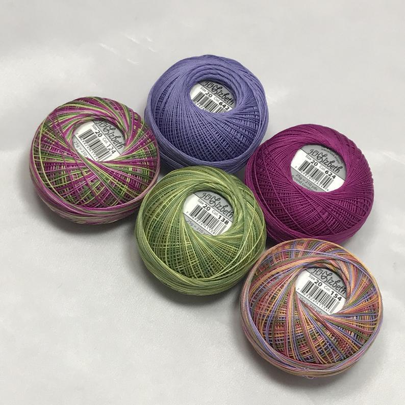 Specialty Pack Size 10 Crochet Thread - Lizbeth