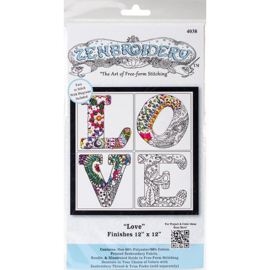 Zenbroidery Embroidery "Love"