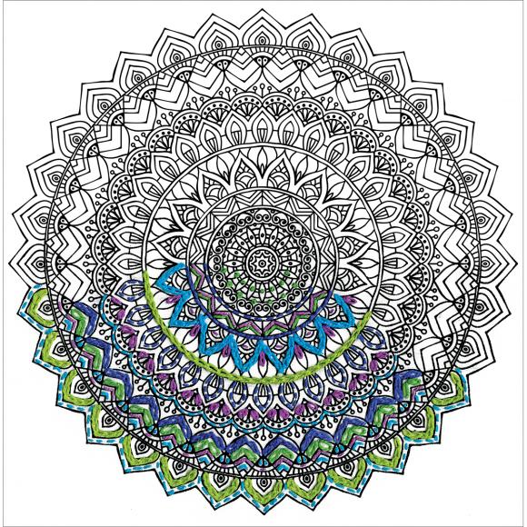 Zenbroidery Embroidery "Mandala"