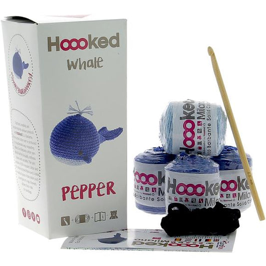 Whale Crochet Kit - Hoooked