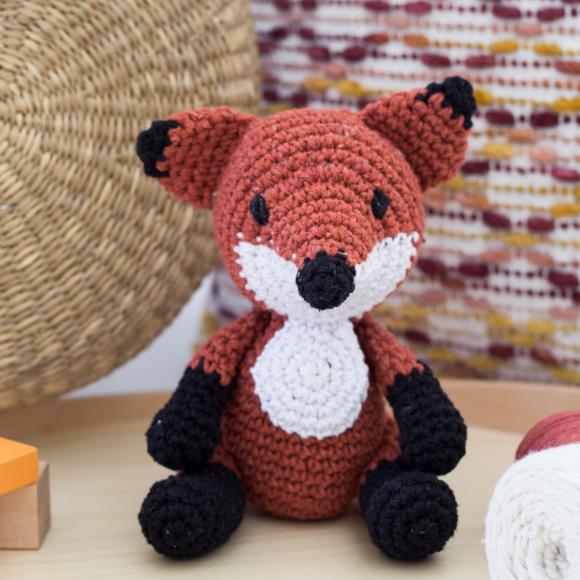 Fox Crochet Kit - Hoooked