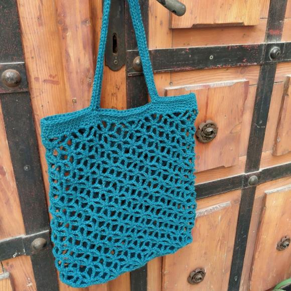 Hoooked Everyday Essentials Shopping Bag Kit W/Eco Barbante Yarn