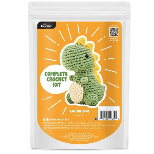 Bucilla Amigurumi Kit - Dino Crochet Kit