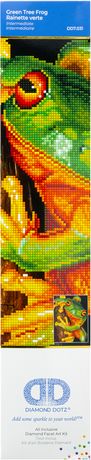 Diamond Dotz Diamond Art Kit 16.5"X12.6" - Green Tree Frog