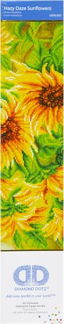 Diamond Dotz Diamond Art Kit 22.44"X16.14" - Hazy Daze Sunflowers
