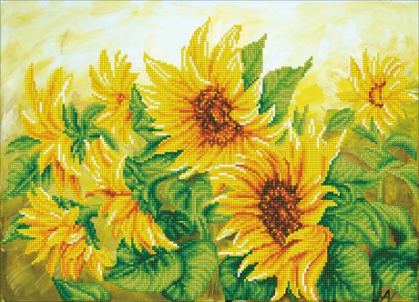 Diamond Dotz Diamond Art Kit 22.44"X16.14" - Hazy Daze Sunflowers
