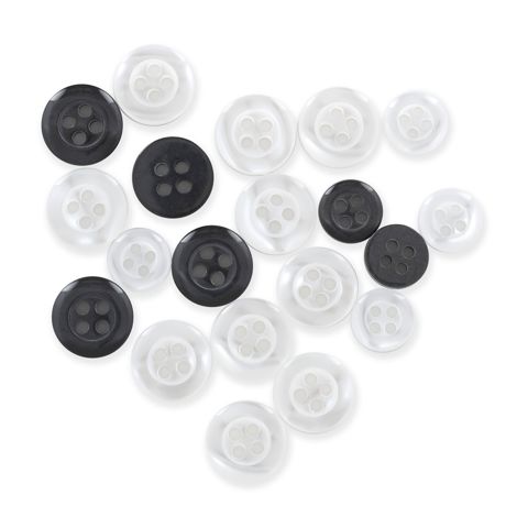 Dritz Shirt Buttons 20/Pkg
