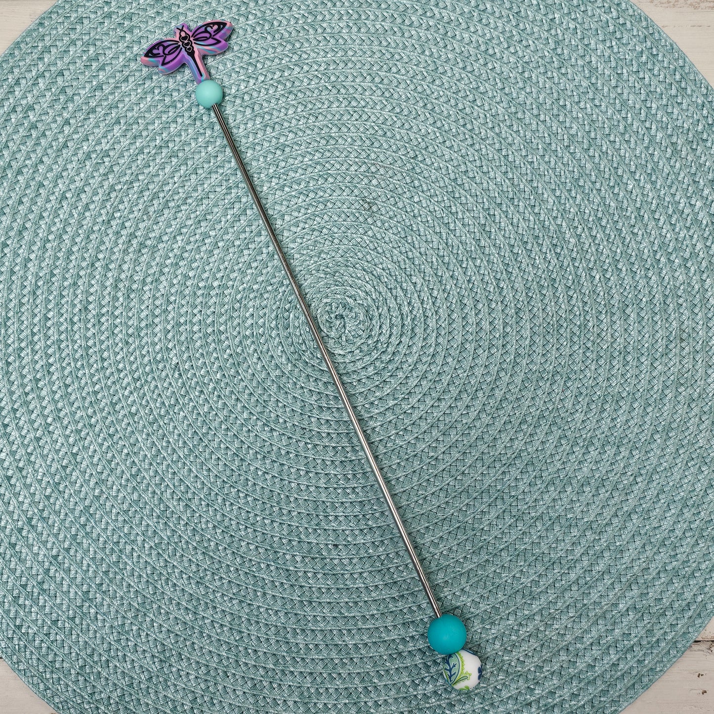 Dragonfly Amigurumi Stick