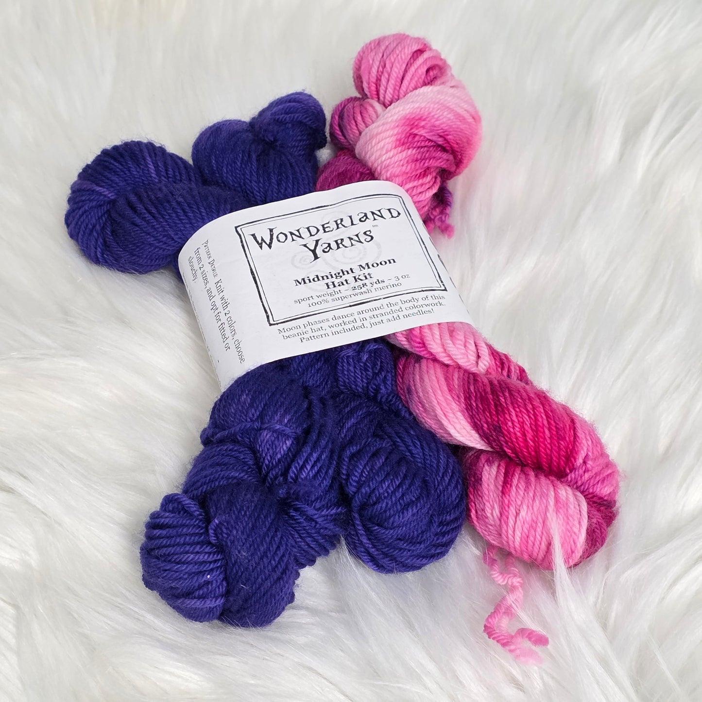 Midnight Moon Hat Kit - Wonderland Yarns