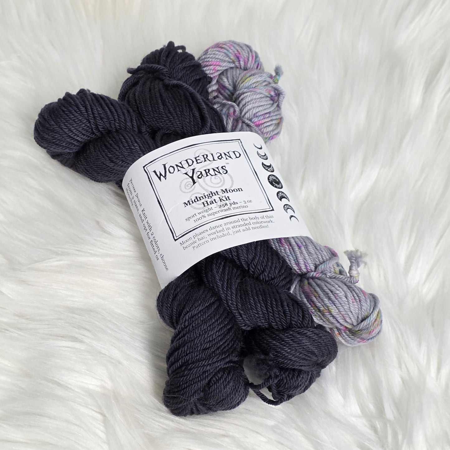 Midnight Moon Hat Kit - Wonderland Yarns
