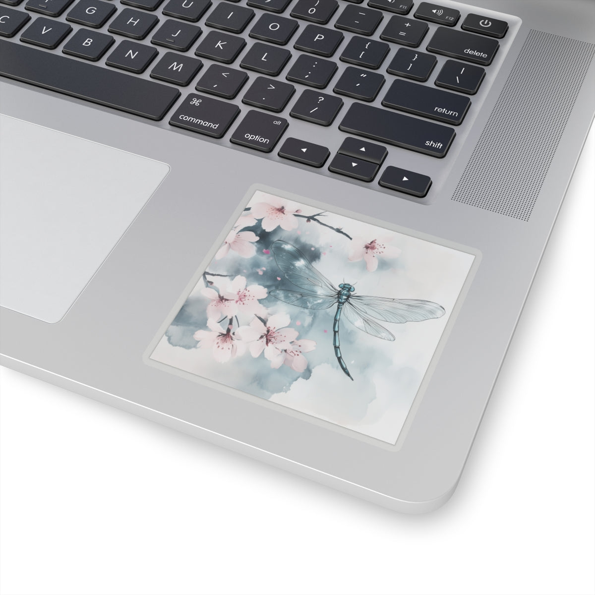 Sticker - Dragonfly Cherry Blossoms