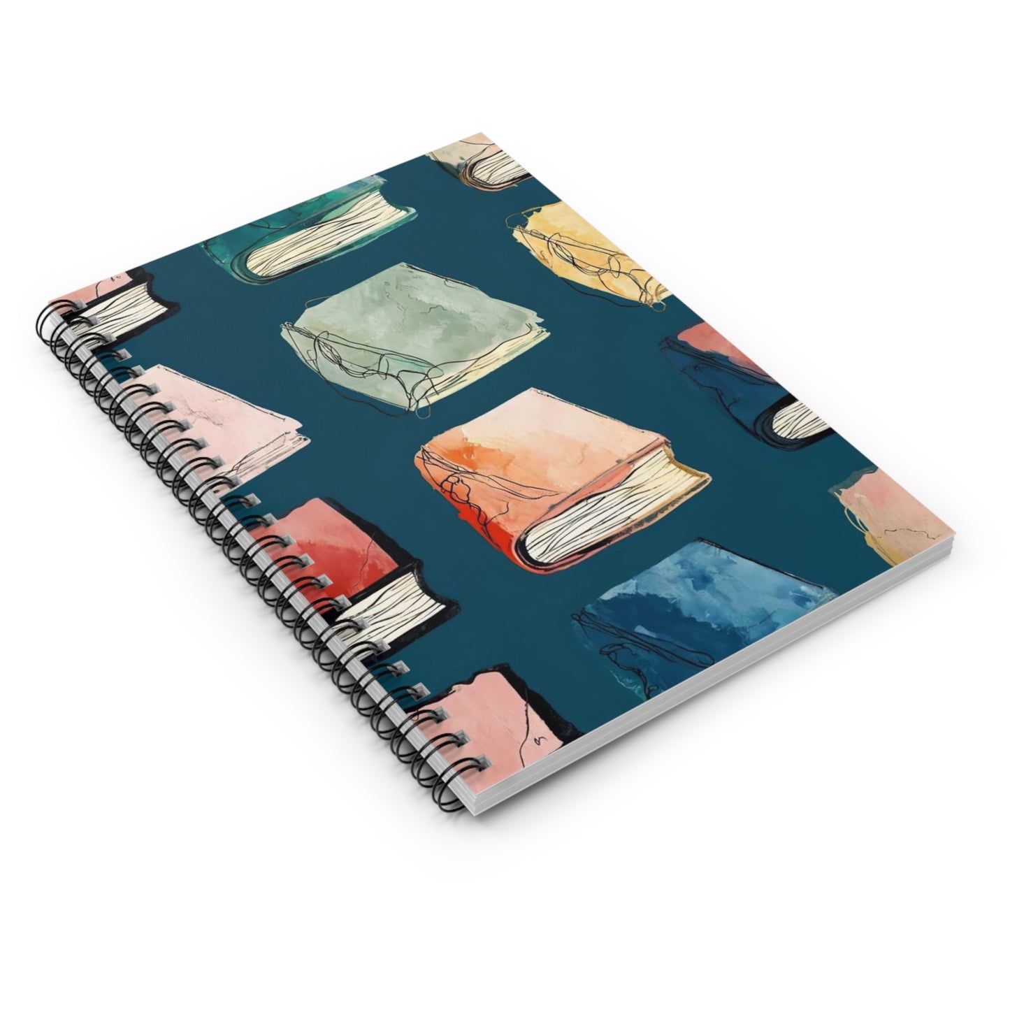 Notebook - Colorful Books