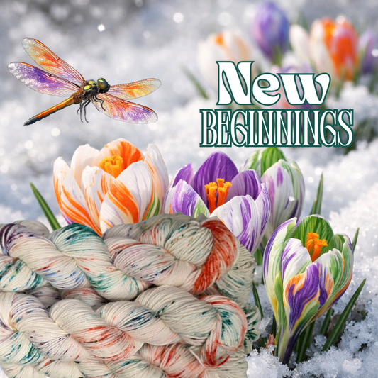Hand-Dyed DK - New Beginnings - Soul Sisters Fibers