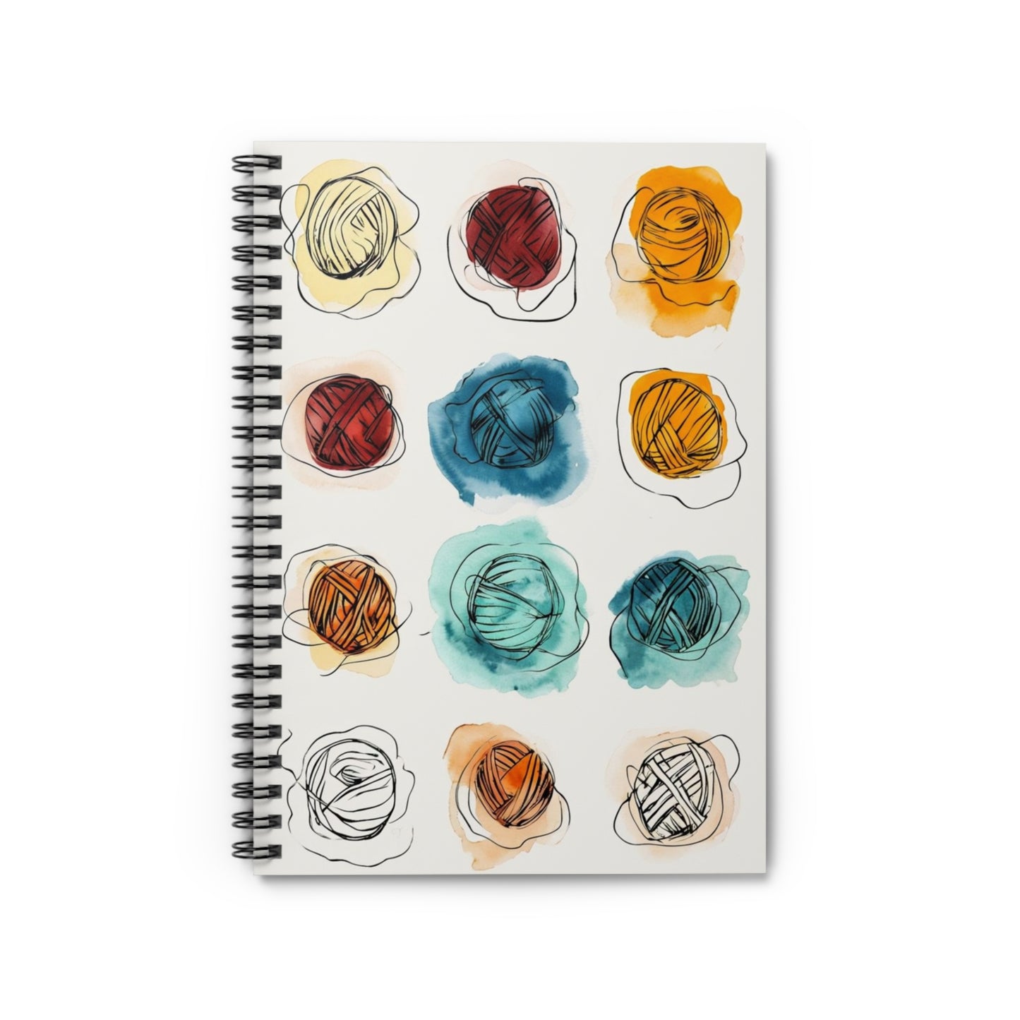 Notebook - Colorful Yarn