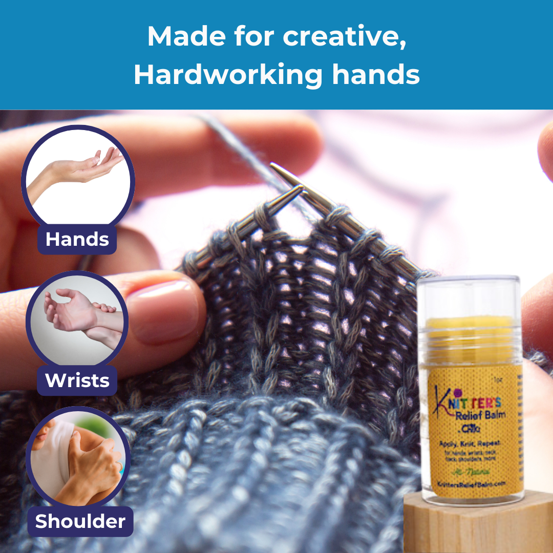 Knitter's Relief Balm with CBD